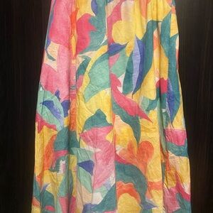 Reitmans Multicolor A-Line Skirt